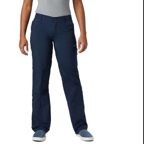 Columbia Pants - Columbia PFG Aruba Roll Up Pants Navy Blue Outdoor Size 12
